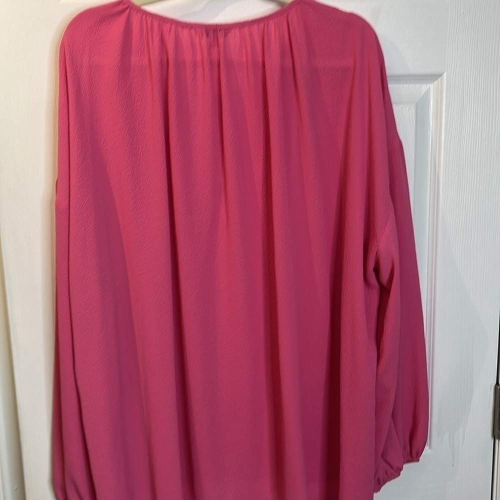 ⭐️ Reitmans pink 3/4 sleeve top- size 3X - Picture 9 of 9